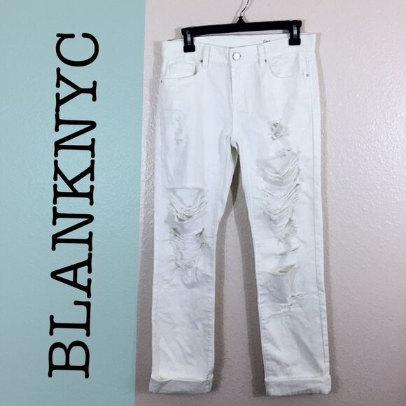 BLANKNYC White distressed jeans - Picture 9 of 12